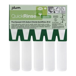 LEINA-WERKE Nachfüllpack QuickRinse Augenspülung 5x 20,0 ml