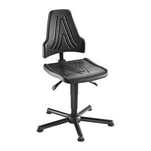 meychair XXL Arbeitsdrehstuhl W19-25-TG-PU schwarz