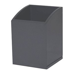 M&M Stiftehalter Loft anthrazit Polystyrol 7,0 x 7,0 x 10,0 cm