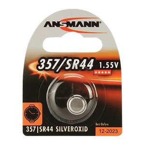 ANSMANN Knopfzelle SR44/357 Silberoxid 1,5 V, 1 St.