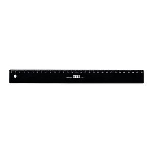 M + R Lineal 30,0 cm, schwarz