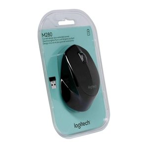 Logitech Wireless Mouse M280 Maus kabellos schwarz