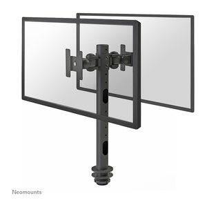 Neomounts Monitor-Halterung FPMA-D050DBLACK schwarz für 2 Monitore, Tischbohrung