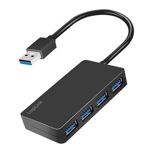 Logilink USB 3.2 HUB 4-port, Gen1 schwarz