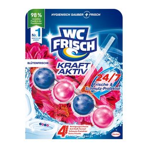 WC FRISCH KRAFT AKTIV WC-Duftspüler Blütenfrische, 50 g