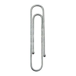 ALCO Aktenklammern NORICA silber galvanisiert, 100 St.