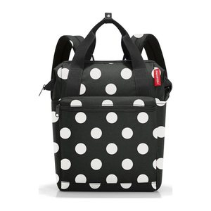 reisenthel® Rucksack allrounder R Kunstfaser schwarz/weiß 12,0 l