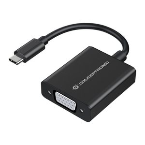 CONCEPTRONIC Adapter USB-C3.2->VGA 1080/60Hz 0.10m sw