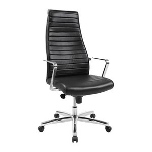 Topstar Chefsessel Chairman X, 9089R A80 Leder schwarz, Gestell chrom