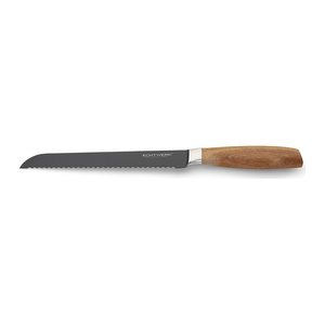 Echtwerk Brotmesser Classic Black Edition schwarz, Klinge: 20,0 cm, 1 St.