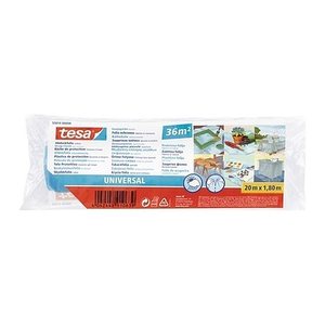 tesa Abdeckfolie UNIVERSAL 1,8 x 20,0 m transparent