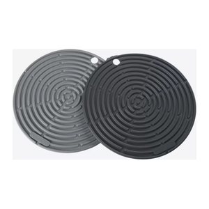 LURCH Untersetzer grau, schwarz 20,0 cm, 2 St.