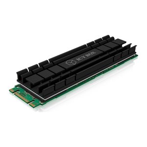 ICY BOX M.2 2280 SSD Kühlkörper IB-M2HS-701 Schwarz