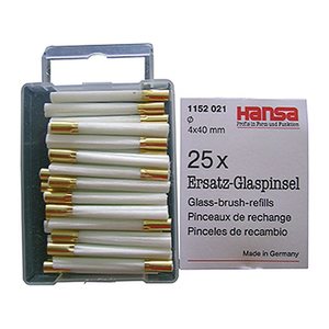 Hansa Glasradierer weiß, 25 St.