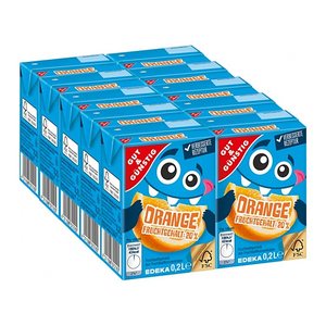 GUT&GÜNSTIG Orangen Fruchtsaftgetränk 10x 0,2 l