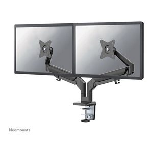 Neomounts Monitor-Halterung DS70-810BL2 schwarz für 2 Monitore, Tischklemme, Tischbohrung