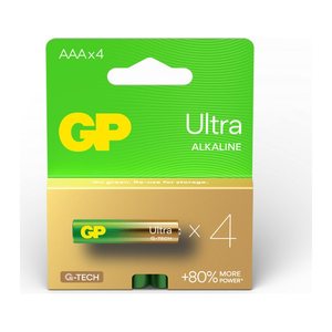 GP Batterien ULTRA Alkali-Mangan Micro AAA 1,5 V, 4 St.
