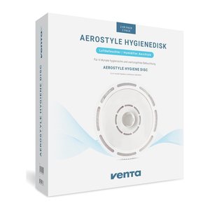 Venta Hygienedisk AeroStyle entkalkt reinigt hygienisch 2er