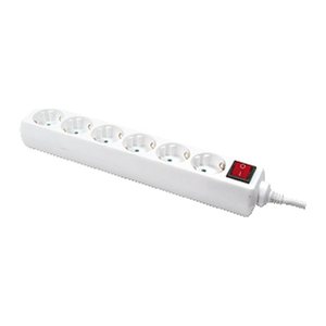 Logilink Steckdosenleiste 6-fach, 1,5m 250V/16A