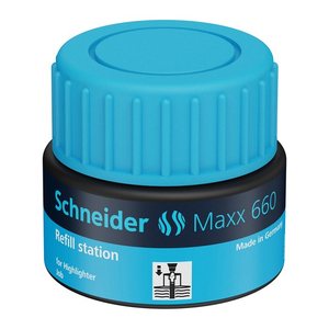 Schneider Nachfülltinte Maxx 660 blau