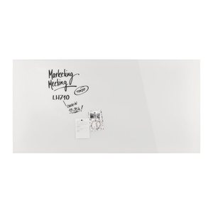 magnetoplan Glas-Magnettafel 200,0 x 100,0 cm briliant-weiß