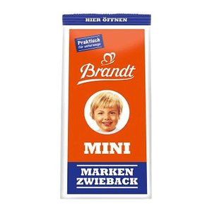 Brandt MINI Markenzwieback 120,0 g, 1 St.
