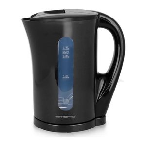 Emerio Wasserkocher, 1,7 l, Kabellos schwarz
