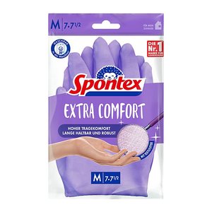 Spontex Einmalhandschuhe Extra Black 100 aus Vinyl Gr. M