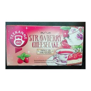 TEEKANNE STRAWBERRY CHEESECAKE Tee 18 Portionen
