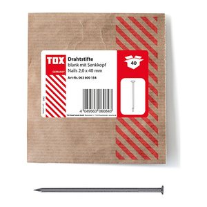 TOX Senkkopfnägel 063600154 40 St.