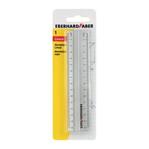 EBERHARD FABER Lineal 15,0 cm, silber