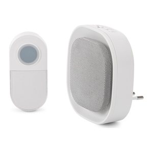 Entac Türklingel AC Plug-in Nachtlicht IP44-Sender 1xCR2032