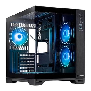Chieftec Geh Visio GM-30B-TG-OP schwarz Tempered Glass x 2