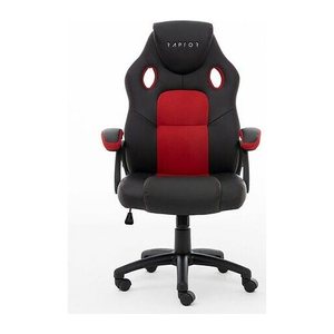 Raptor Gaming Stuhl GS-40 PU + Fabric schwarz/rot