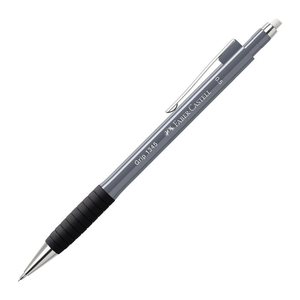 FABER-CASTELL GRIP 1345 Druckbleistift grau B 0,5 mm, 1 St.