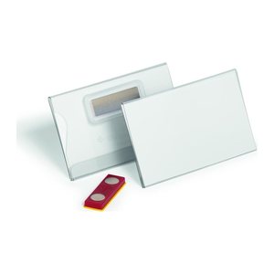 DURABLE Namensschilder mit Magnet 9,0 x 5,4 cm, 25 St.