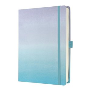 SIGEL Notizbuch JOLIE Bullet ca. DIN A5 punktkariert, blau/violett Hardcover 200 Seiten, 1 St.