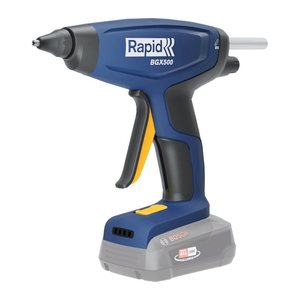 Rapid BGX500 18V P4A Akku-Heißklebepistole blau, schwarz, gelb, 1 St.