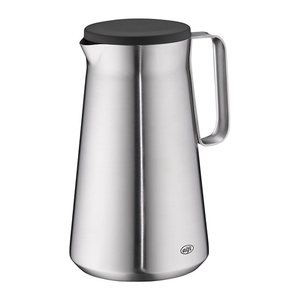 alfi Isolierkanne Drive silber, schwarz 1,0 l, 1 St.