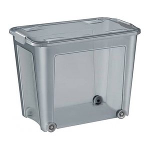 cep Shadow Aufbewahrungsbox 67,0 l grau-transparent 38,0 x 59,3 x 47,0 cm, 1 St.