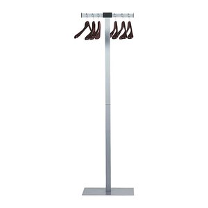 unilux Kleiderständer SPIRIT grau Metall 2 Haken 50,0 x 175,0 cm, 1 St.