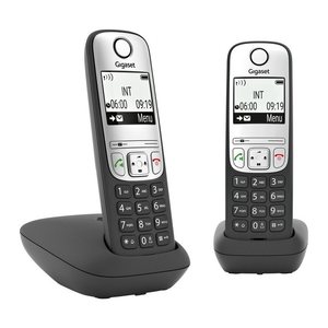 Gigaset A690 Duo Schnurloses Telefon-Set schwarz