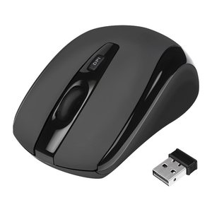Logilink Maus mini Funk 2.4 GHz 800dpi optisch scroll black