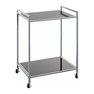 HAKU Möbel Servierwagen grau 50,0 x 36,0 x 69,0 cm