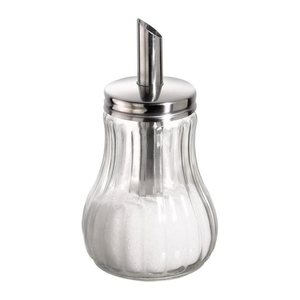 APS Zuckerstreuer BOB transparent/silber 0,25 l, 1 St.