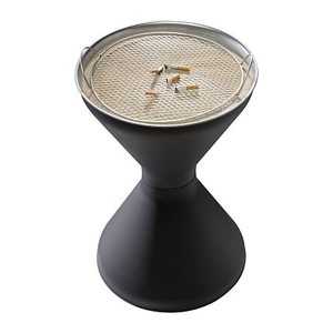 APS DIABOLO Standaschenbecher schwarz, 1 St.