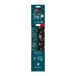 Clairefontaine Geschenkpapier Set Tiny Rolls mehrfarbig, 5,0 m