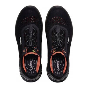 uvex unisex S1 Sicherheitsschuhe 68468 schwarz Größe 39, 1 Paar