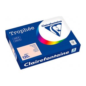 Clairefontaine Kopierpapier Trophée lachs DIN A4 120 g/qm 250 Blatt