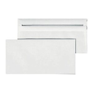 MAILmedia Briefumschläge DIN lang ohne Fenster weiß selbstklebend 1.000 St.